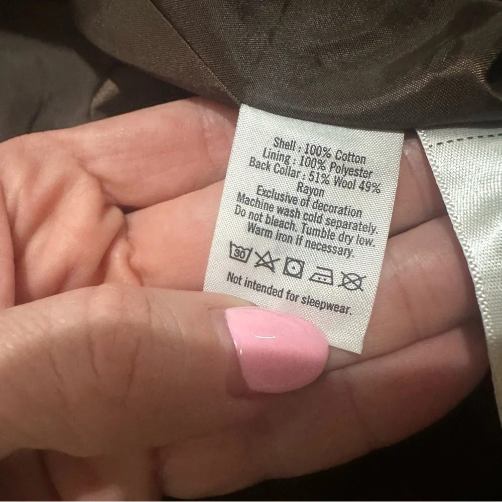 Janie And‎ Jack Boys Brown Herringbone Lined Blazer 6